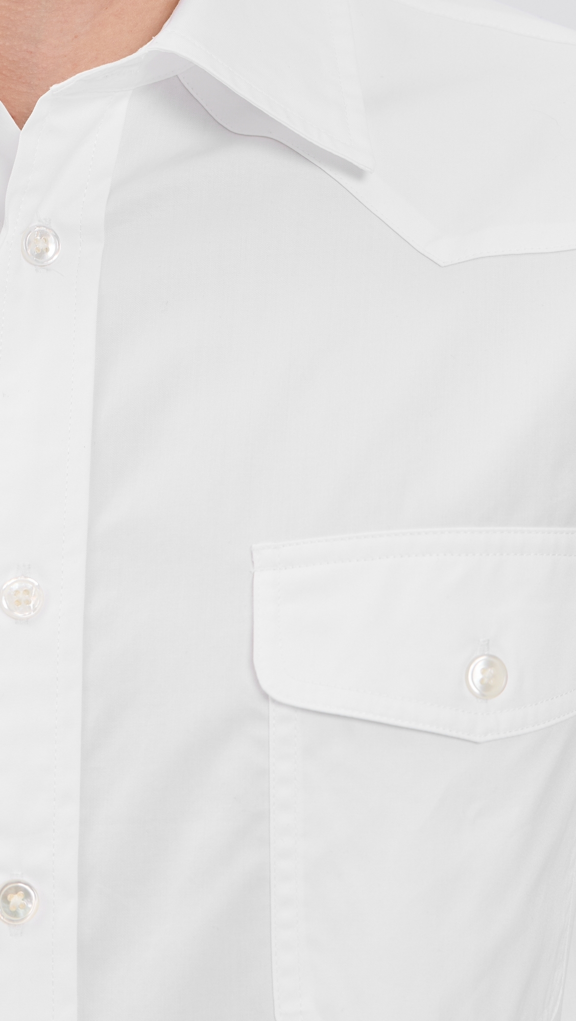 Western Shirt White
