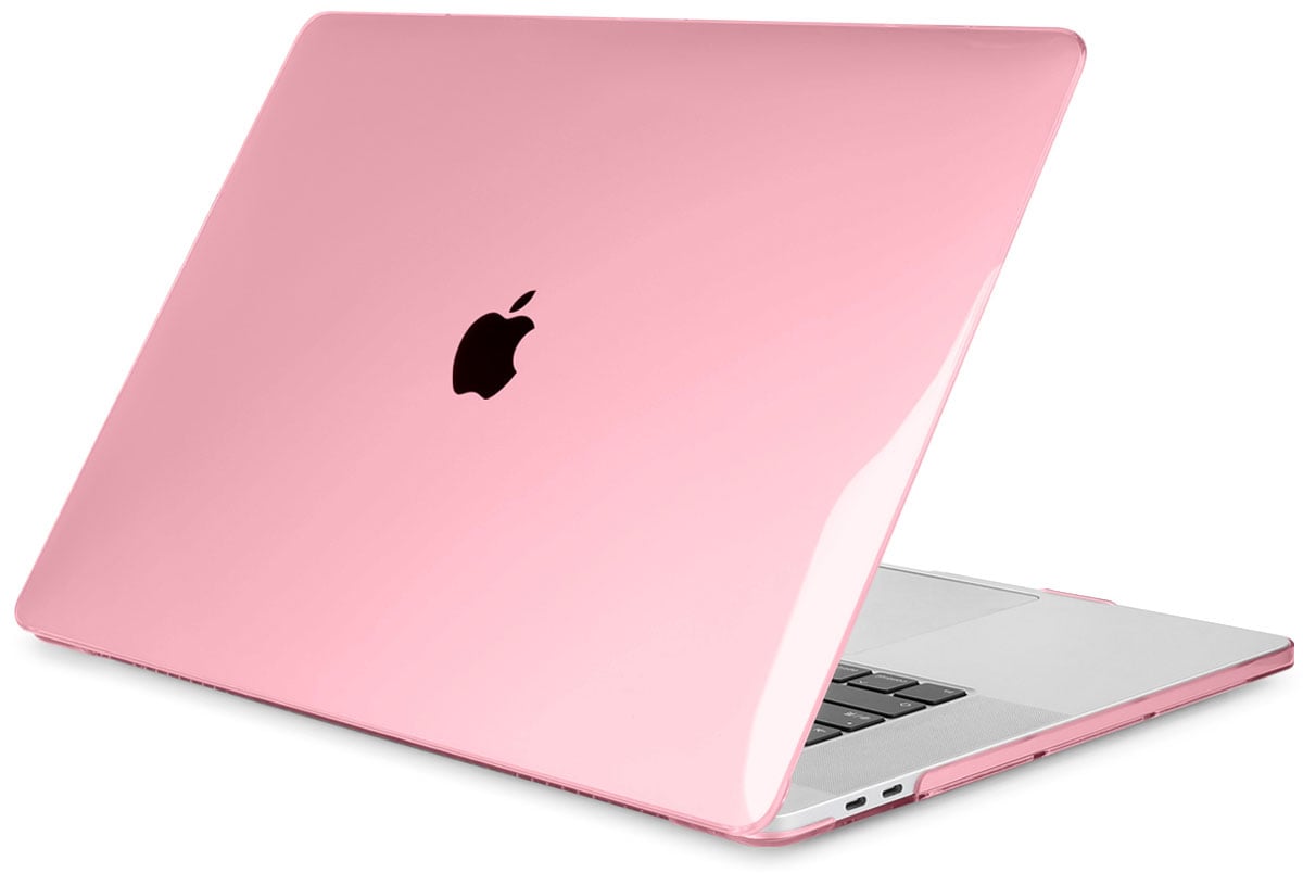 Hardshell Case for MacBook Air 13-Inch (M2/M3, 2022-2024) in Pink