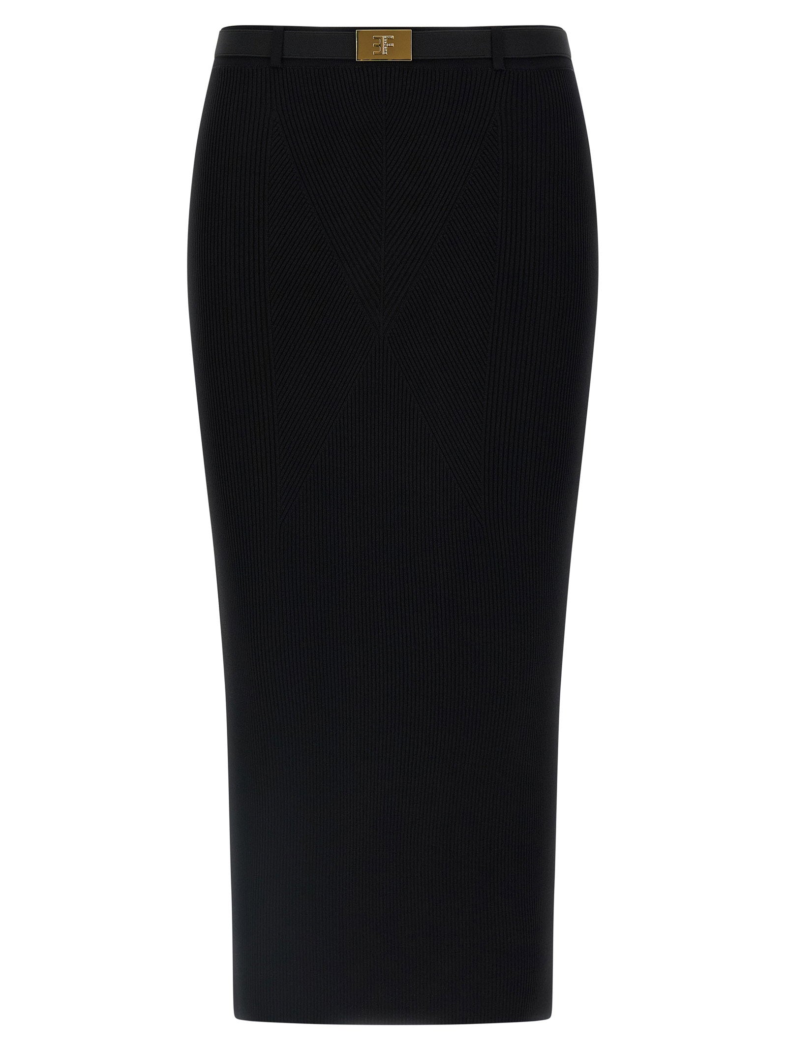 Ribbed Knit Skirt