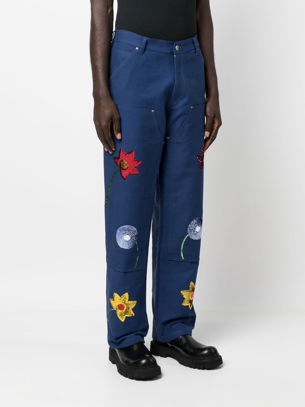 Sky High Farm Workwear gestickt Denim Jean