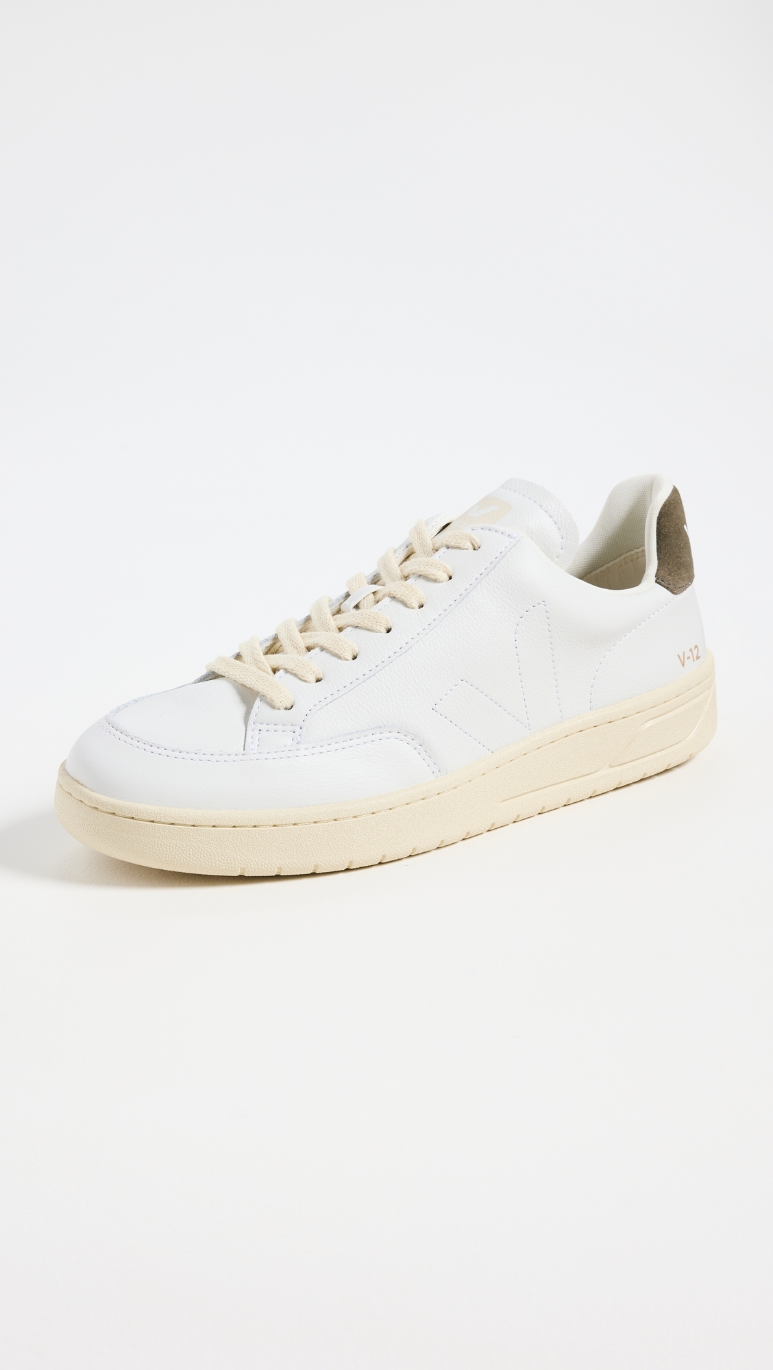 V-12 Stitch Sneakers Extra White/Khaki