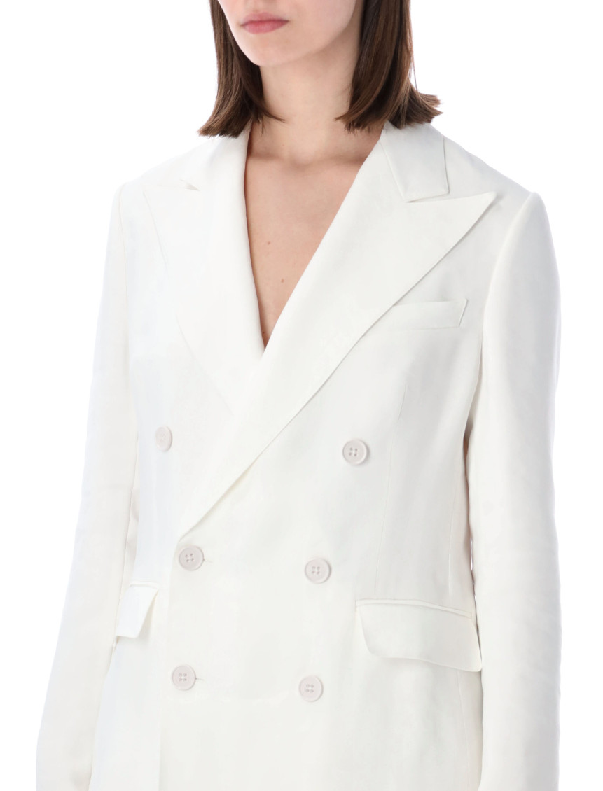 Ralph Lauren - grove double breasted ramie blazer tailoring