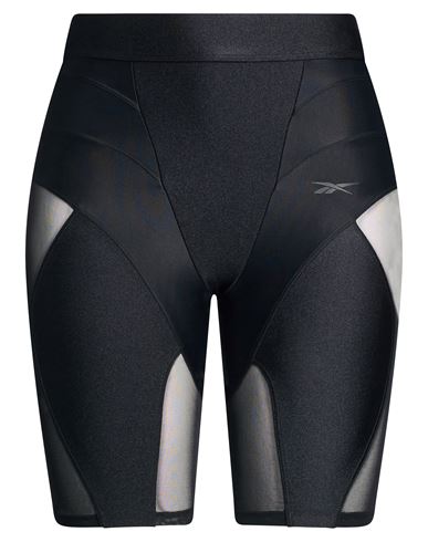 Woman Shorts & Bermuda Shorts Black Size M Polyamide, Elastane