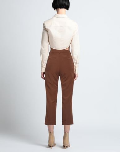 Seventy Venezia Woman Pants Brown Size 4 Polyester, Elastane