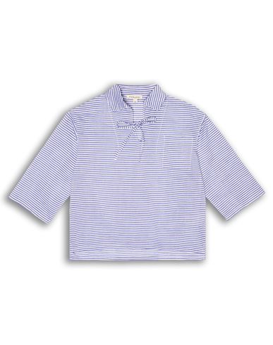 Kid Girl Top Blue Size 10 Cotton