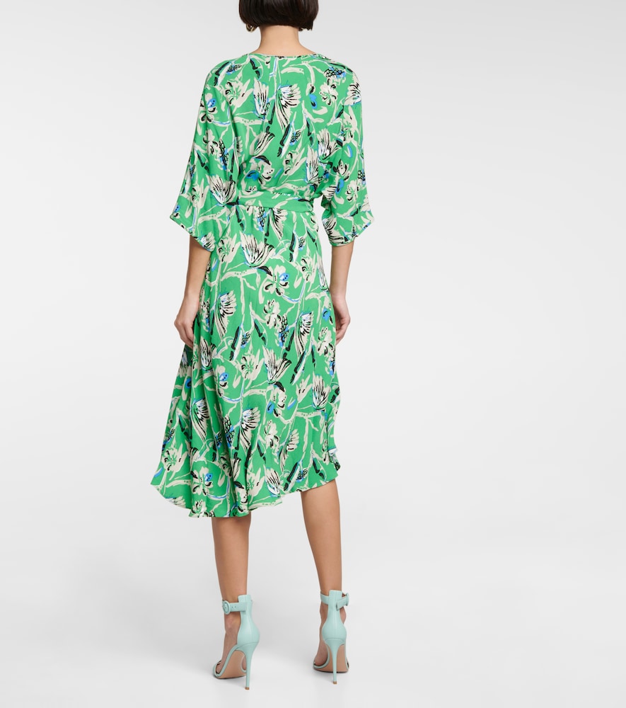 Diane von Furstenberg Eloise faux-wrap midi dress