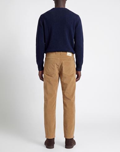Man Pants Camel Size 28 Cotton, Elastane