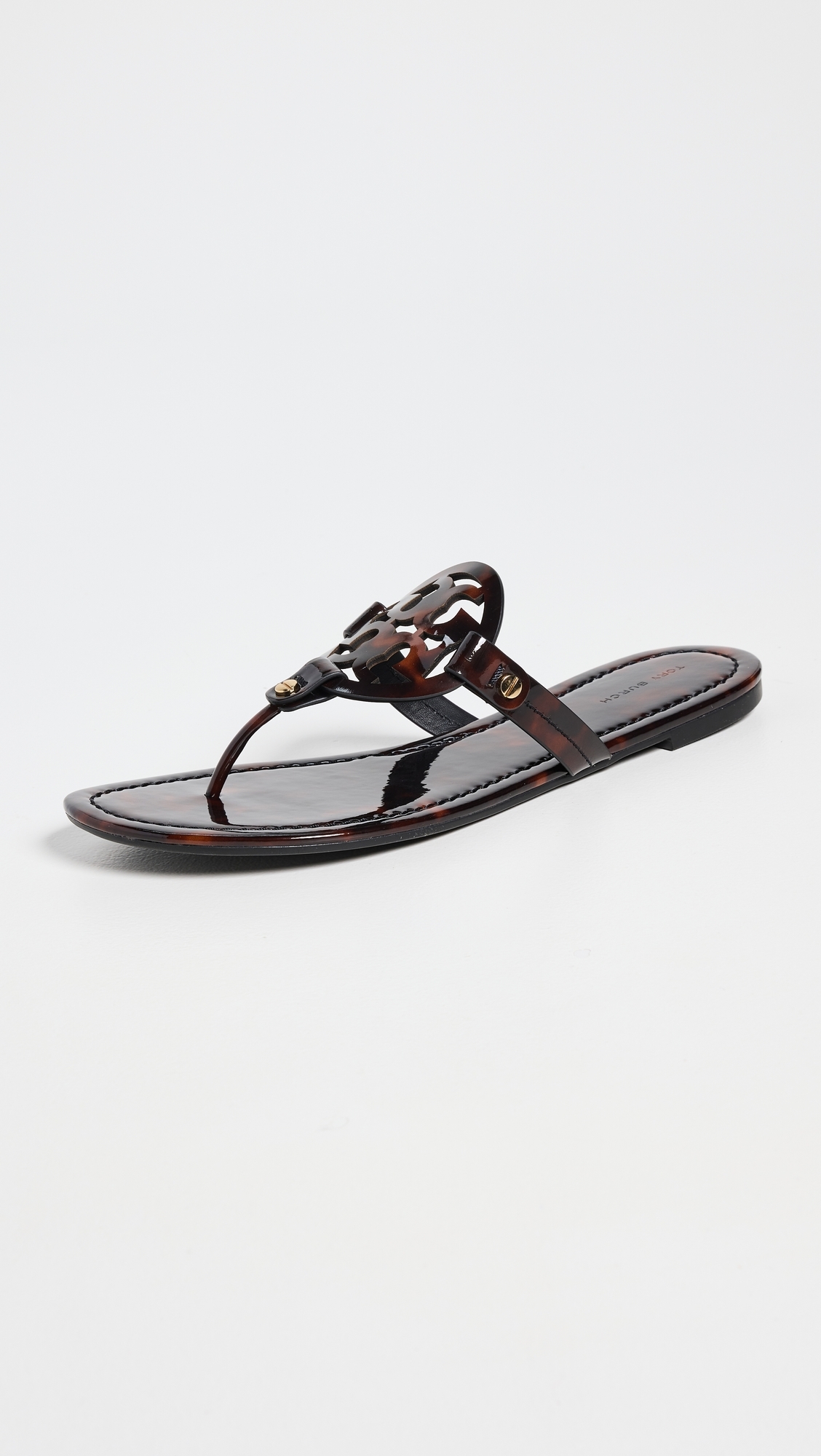 Miller Sandals Tortoise Patent