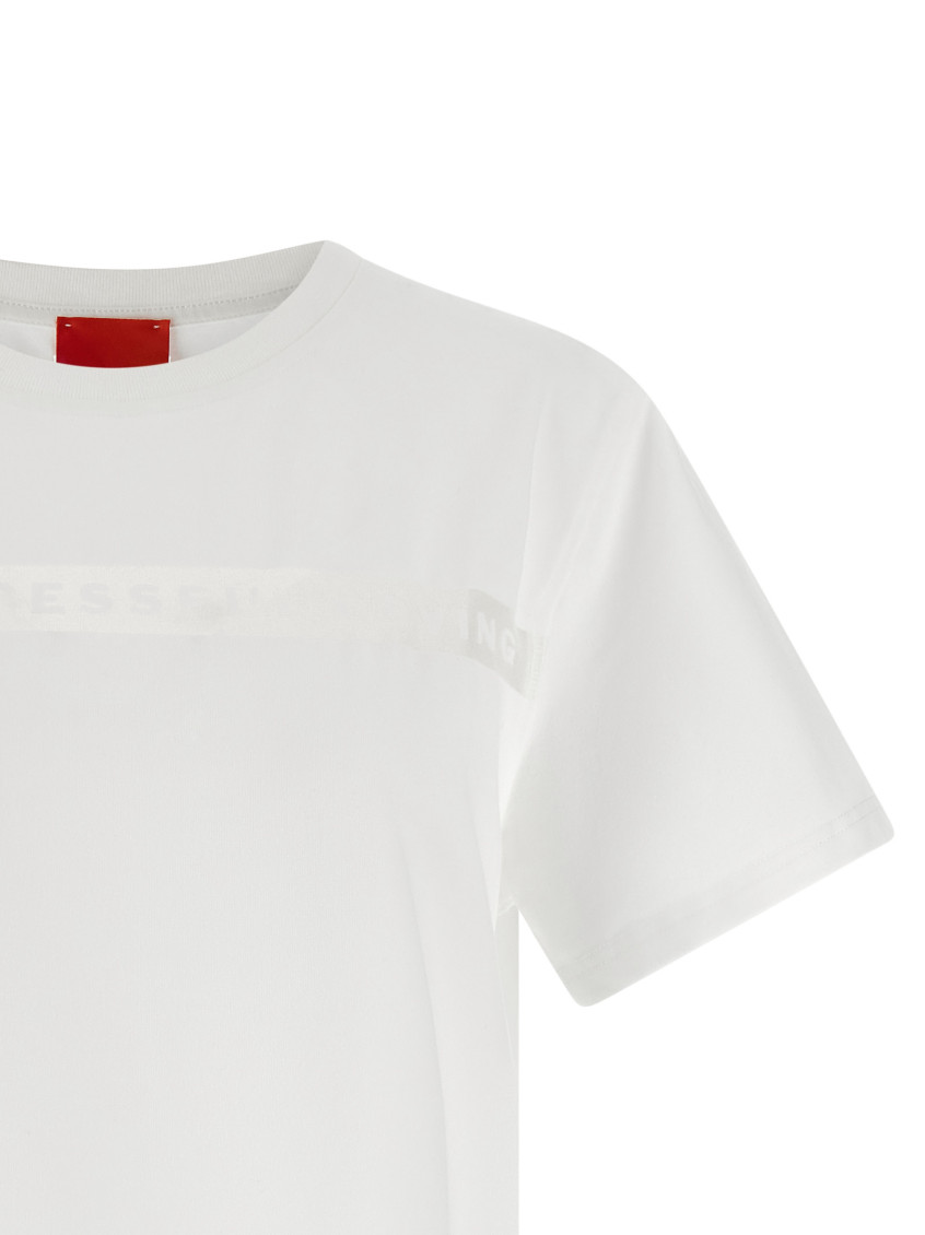 White Graphic Crew Neck T-Shirt