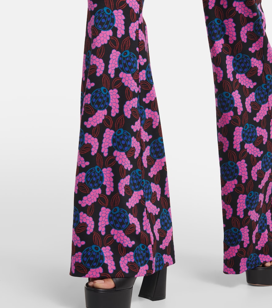 Ursula printed jersey jumpsuit