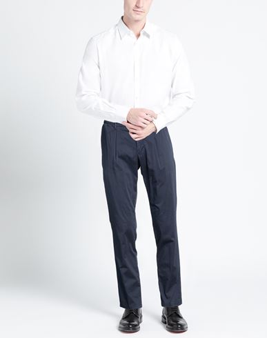 Man Pants Navy Size 29 Cotton, Elastane