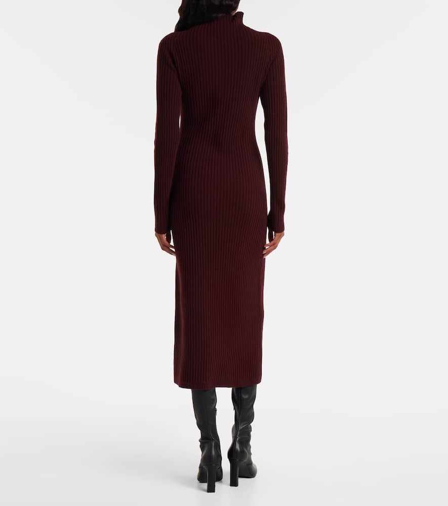 Zelanda wool and cashmere midi dress
