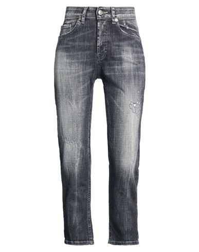 Woman Jeans Black Size XS Cotton, Elastane