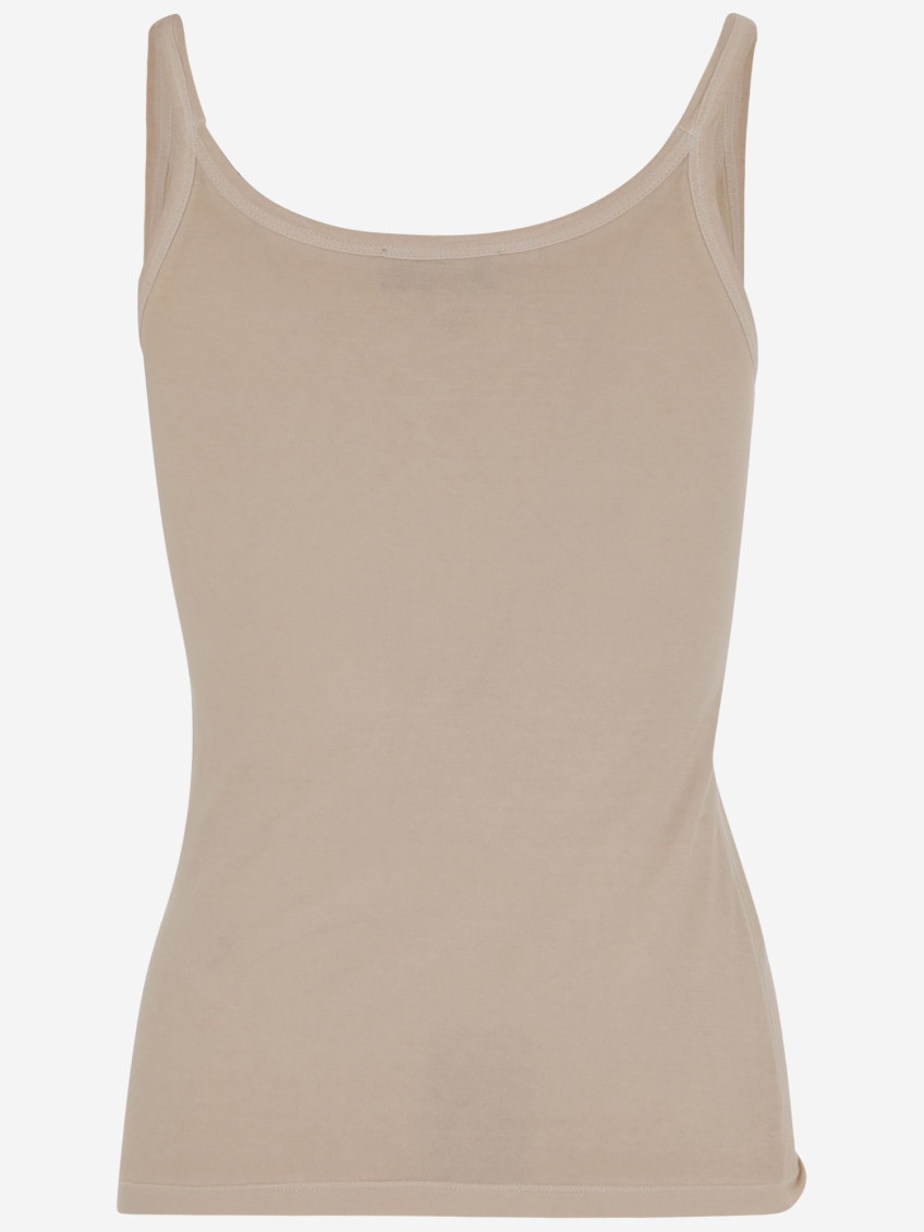 Jersey Top With Cast-effect Logo