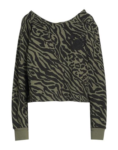 Woman Sweatshirt Military green