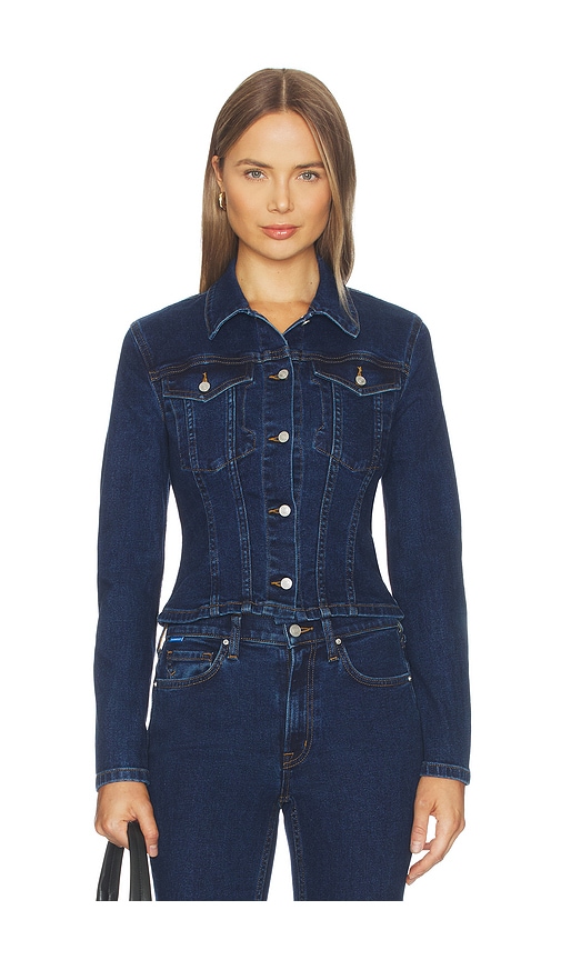 COTTON CITIZEN The Slim Trucker Jacket in Blue. - S also in XS