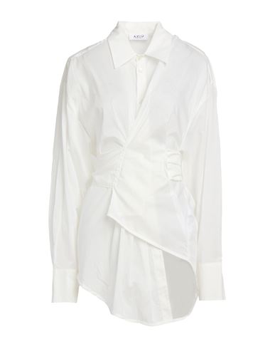 Aviù Woman Shirt White Size 2 Cotton