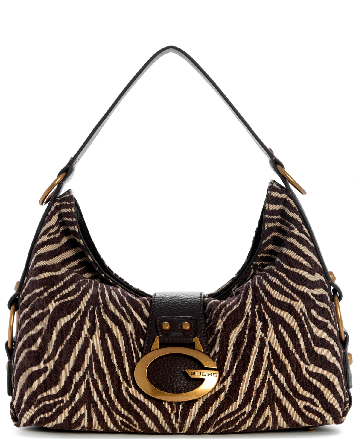 Camden Large Shoulder Handbag - Brown