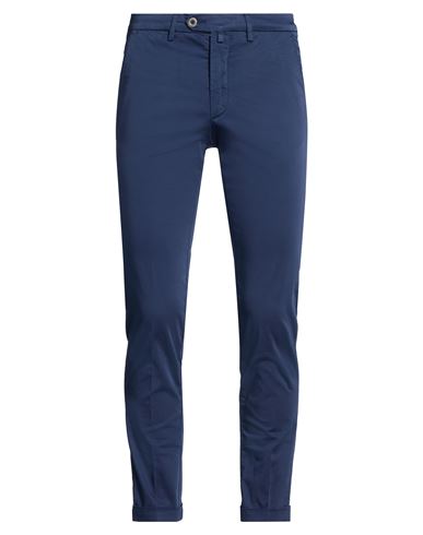 Man Pants Midnight blue Size 32 Cotton, Elastane, Organic cotton
