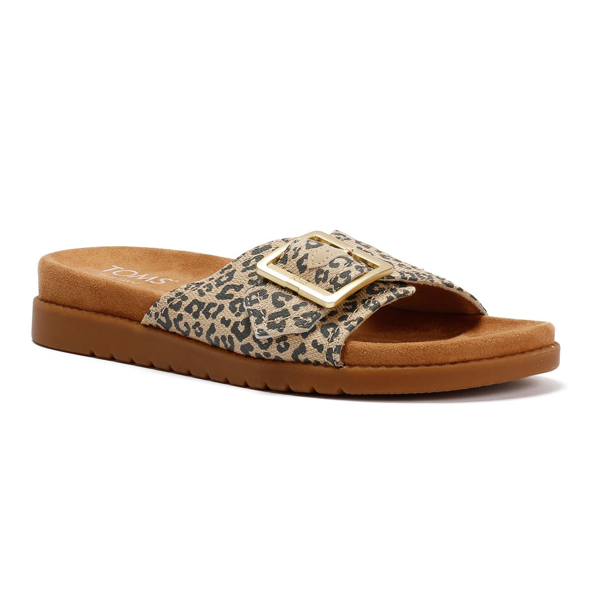 Toms Marin Slide Women's Leopard Sanda