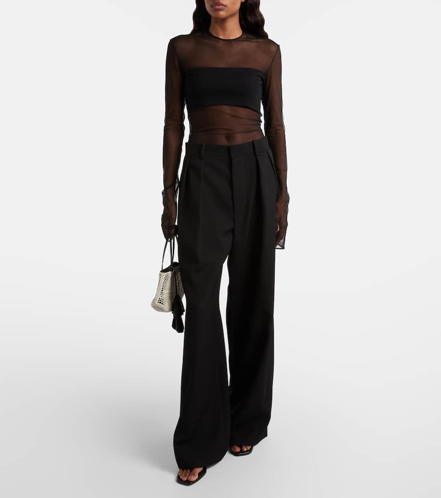 Sheer bodysuit