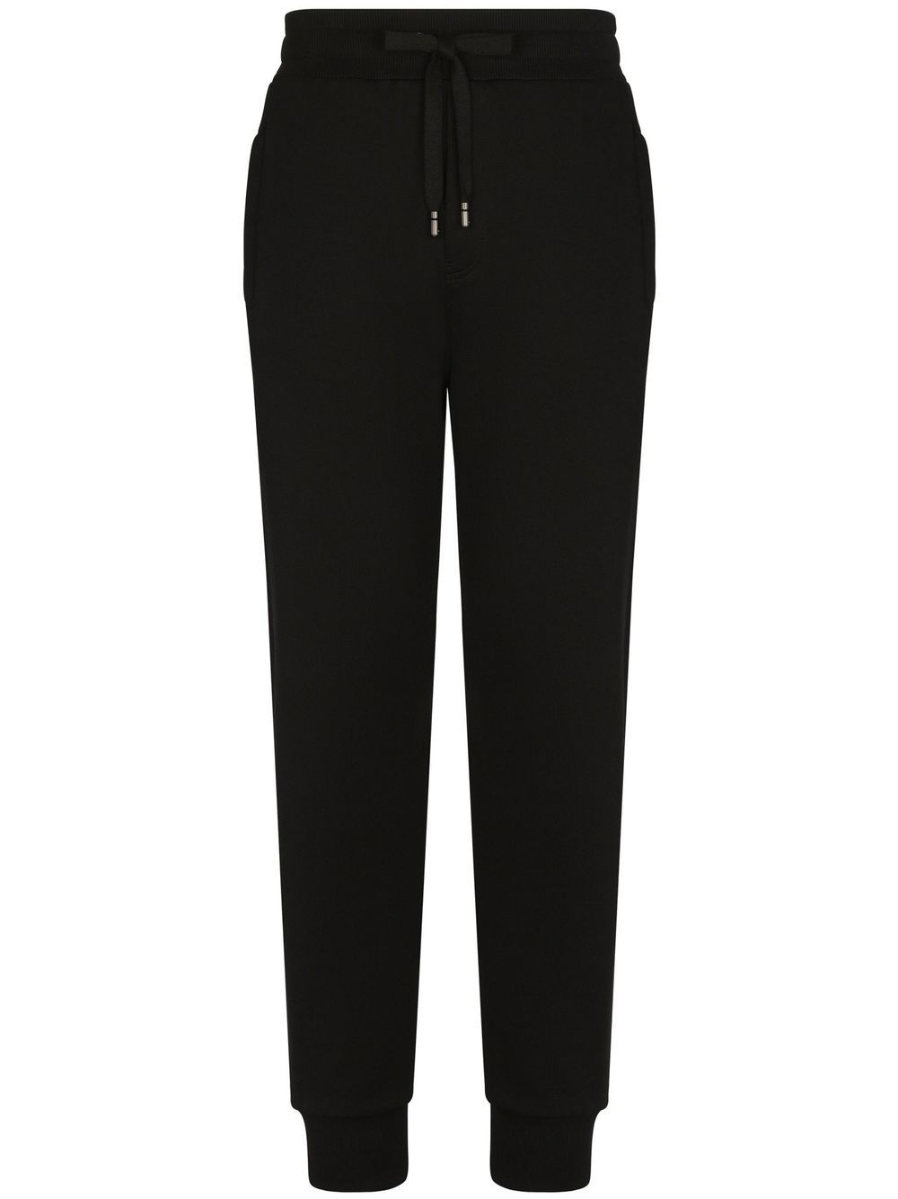 Logo-print cotton track pants - Black