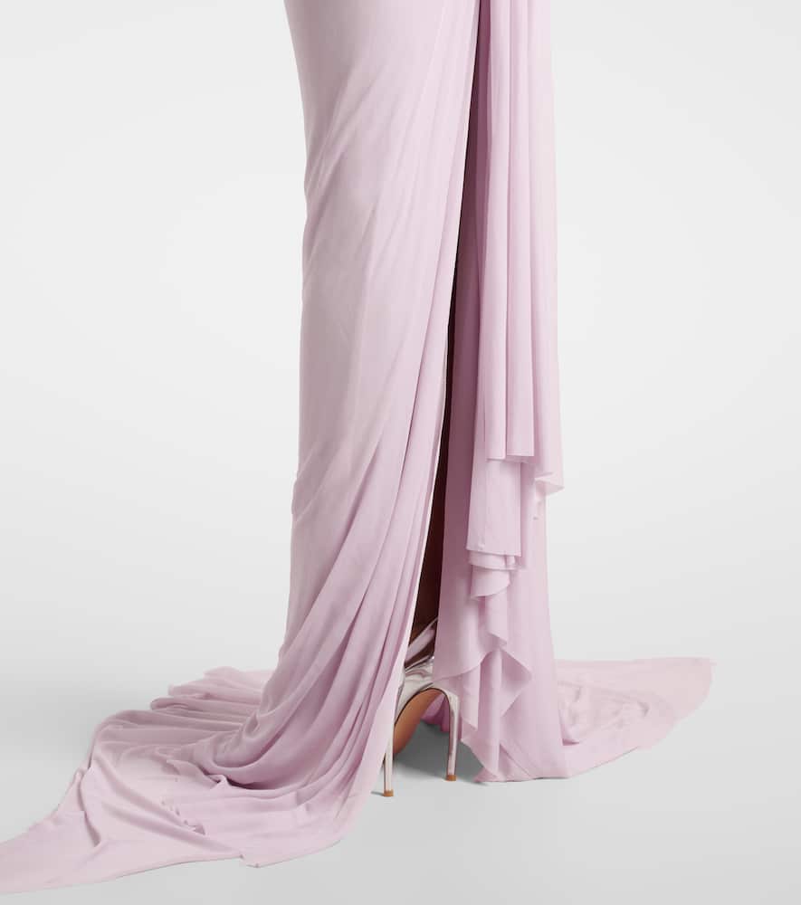 Maticevski Systema gathered jersey gown