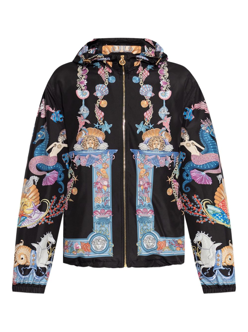 Coral Theatre hooded jacket - Black