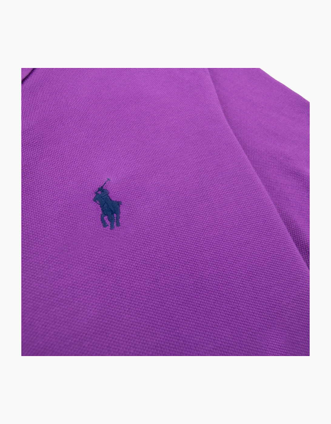 Men's Polo Ralph Lauren Custom Slim Fit Polo Purple