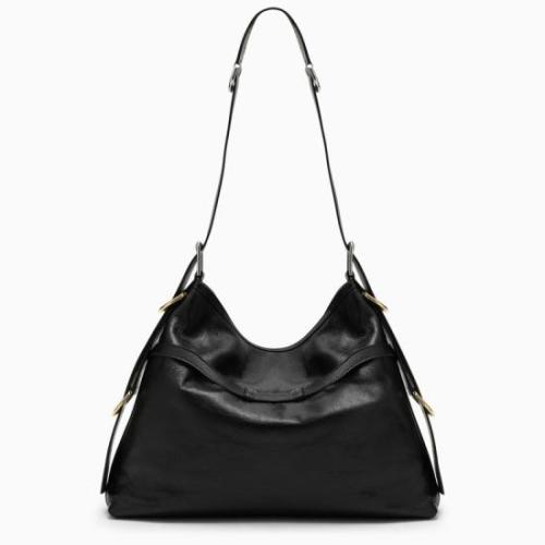 Medium Voyou shoulder bag - Black