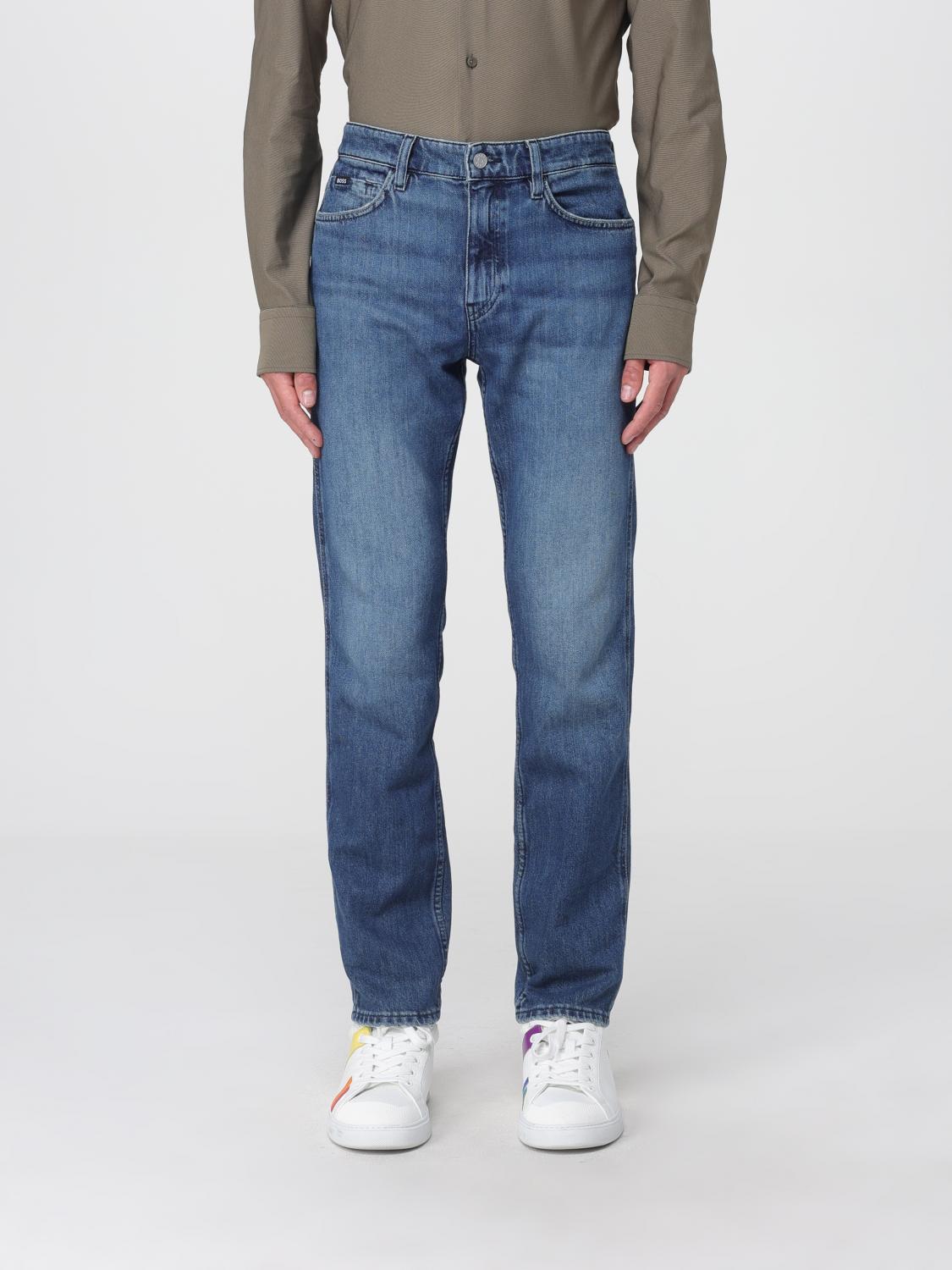 Jeans Men color Navy