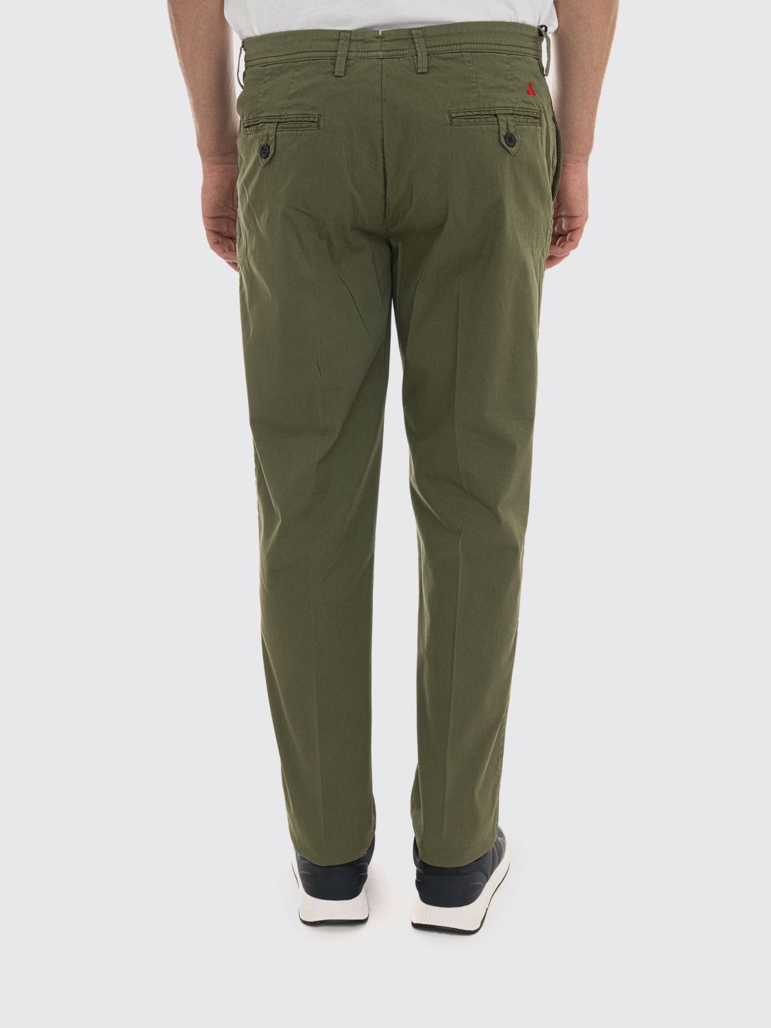 Pants Men color Green