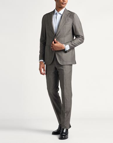 Man Suit Grey Size 38 Wool