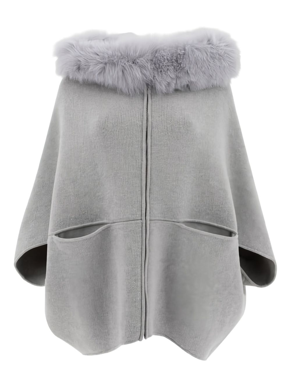 Wool And Cashmere Poncho Coats