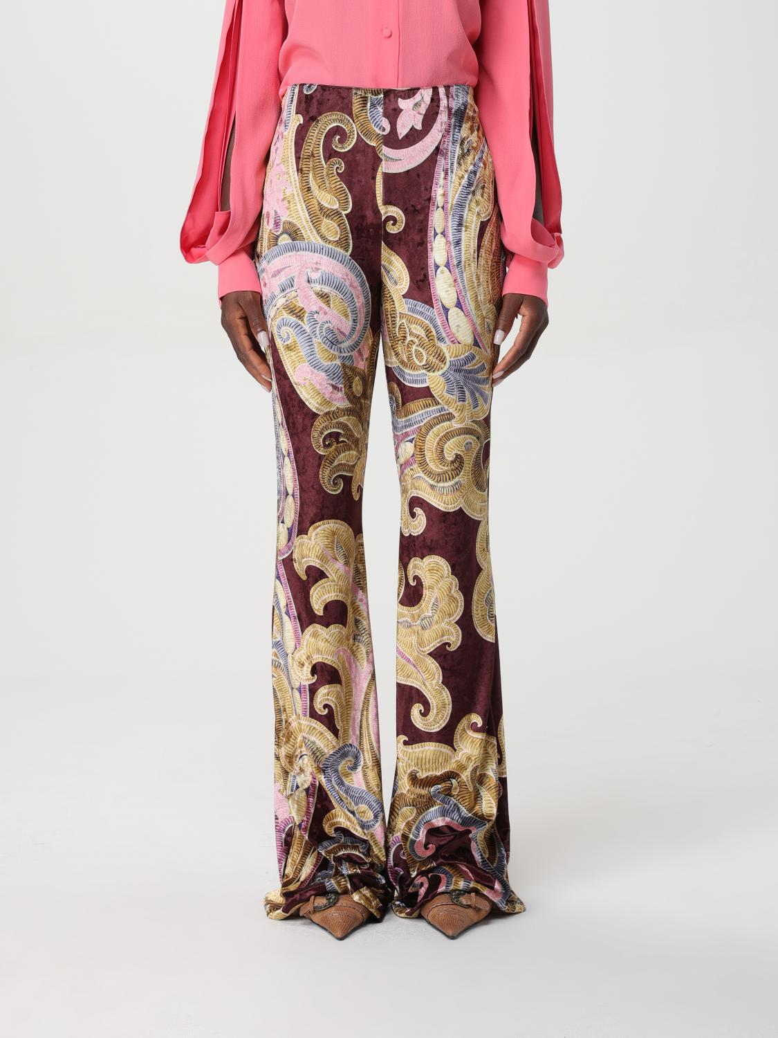 Printed trousers - Red