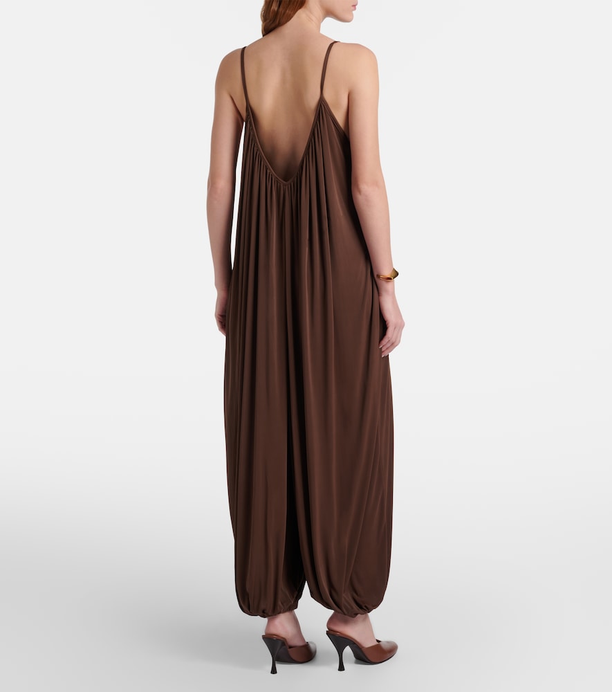 Draped jumpsuit