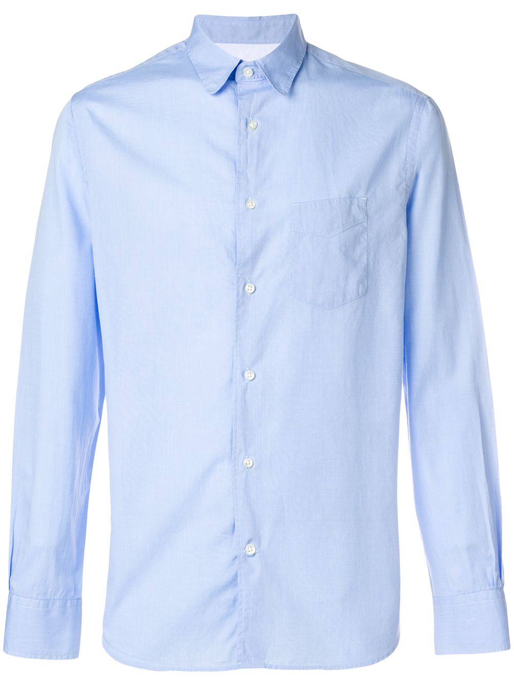 Officine Generale classic button shirt - Blue