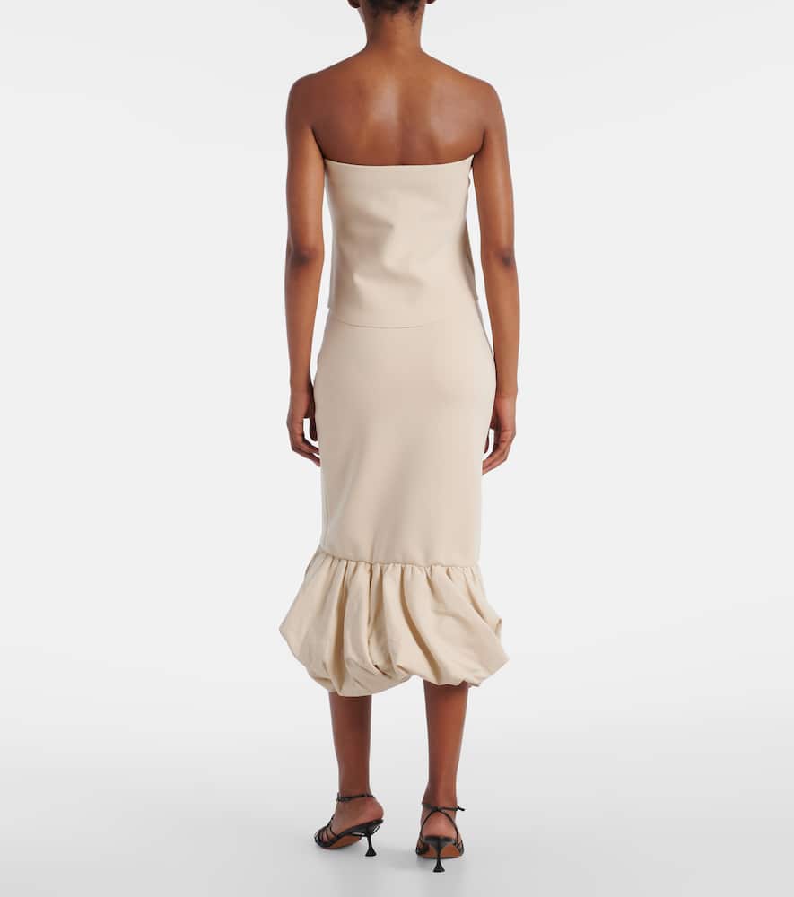 Simkhai Shawn rayon-blend tube top