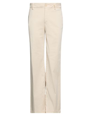 Man Pants Beige Size 28 Lyocell, Cotton, Elastane