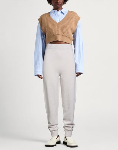 Woman Pants Beige Size S Wool, Cashmere, Polyester