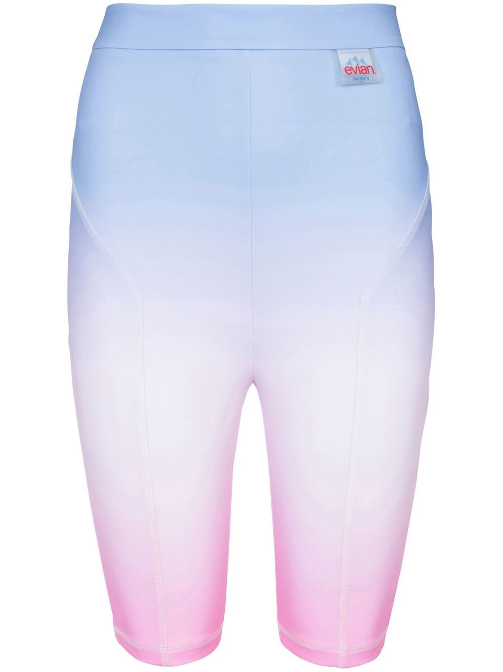 X Evian gradient-effect bermuda shorts - Pink
