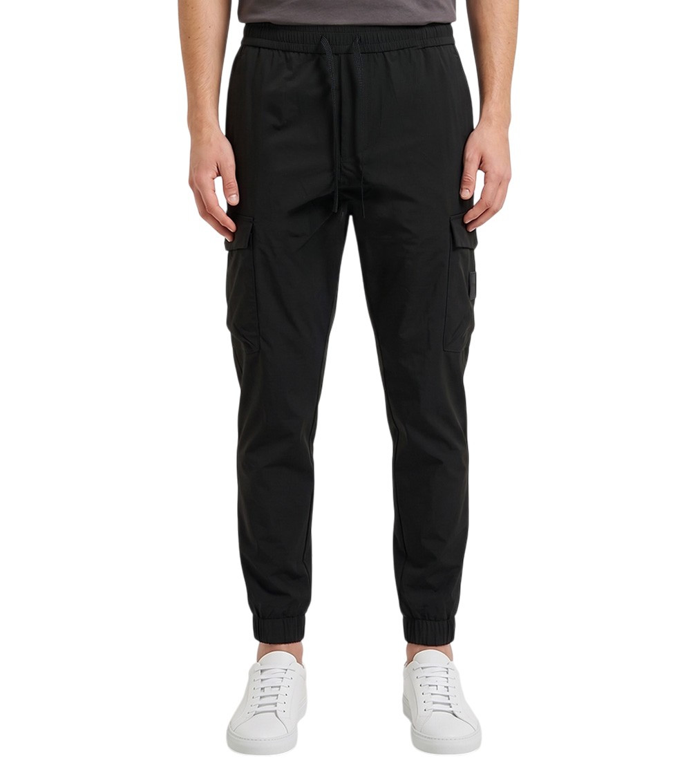 Pants In Elastic Poplin