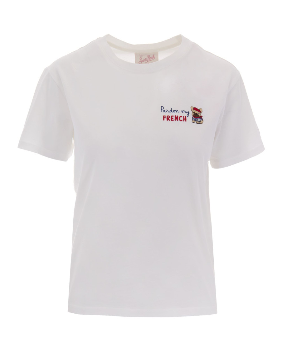 White Graphic Crew Neck T-Shirt