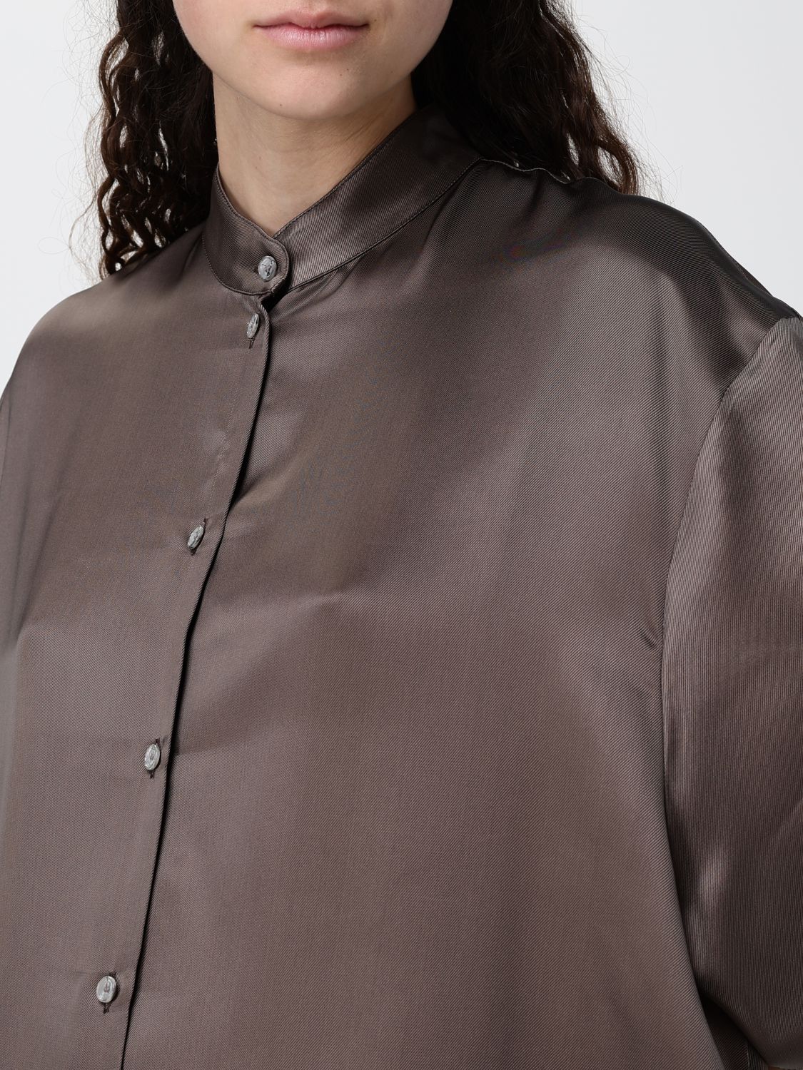 Shirt Woman color Cocoa