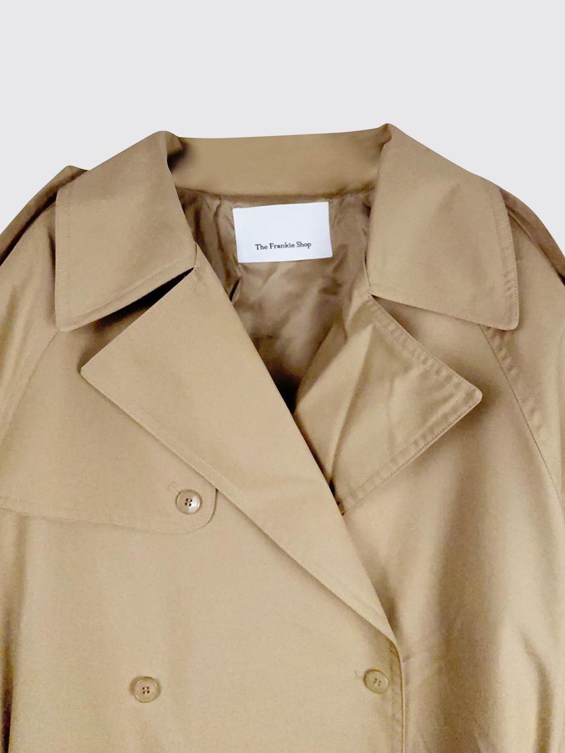 Coats Camel Cotton Polyester - Women