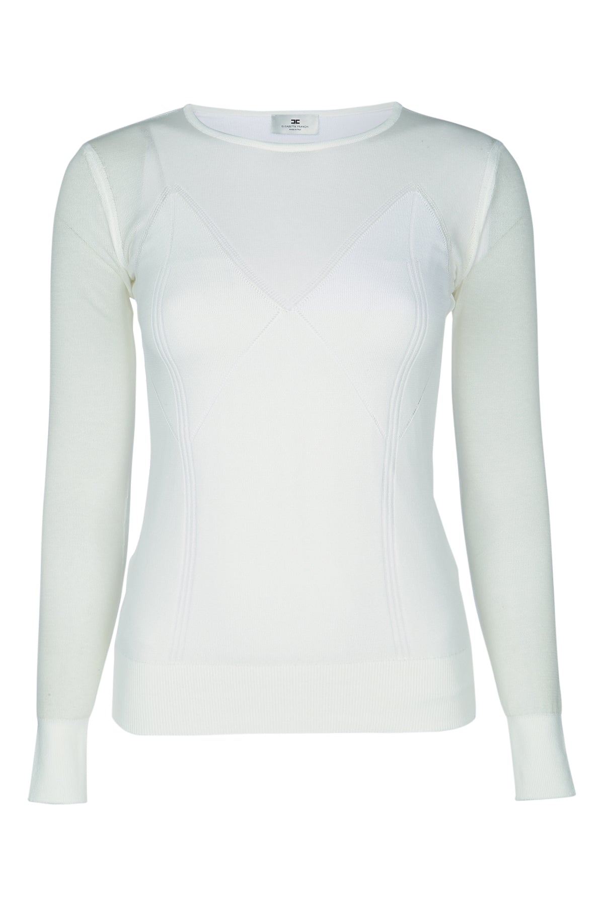 Tricot Sweater — White