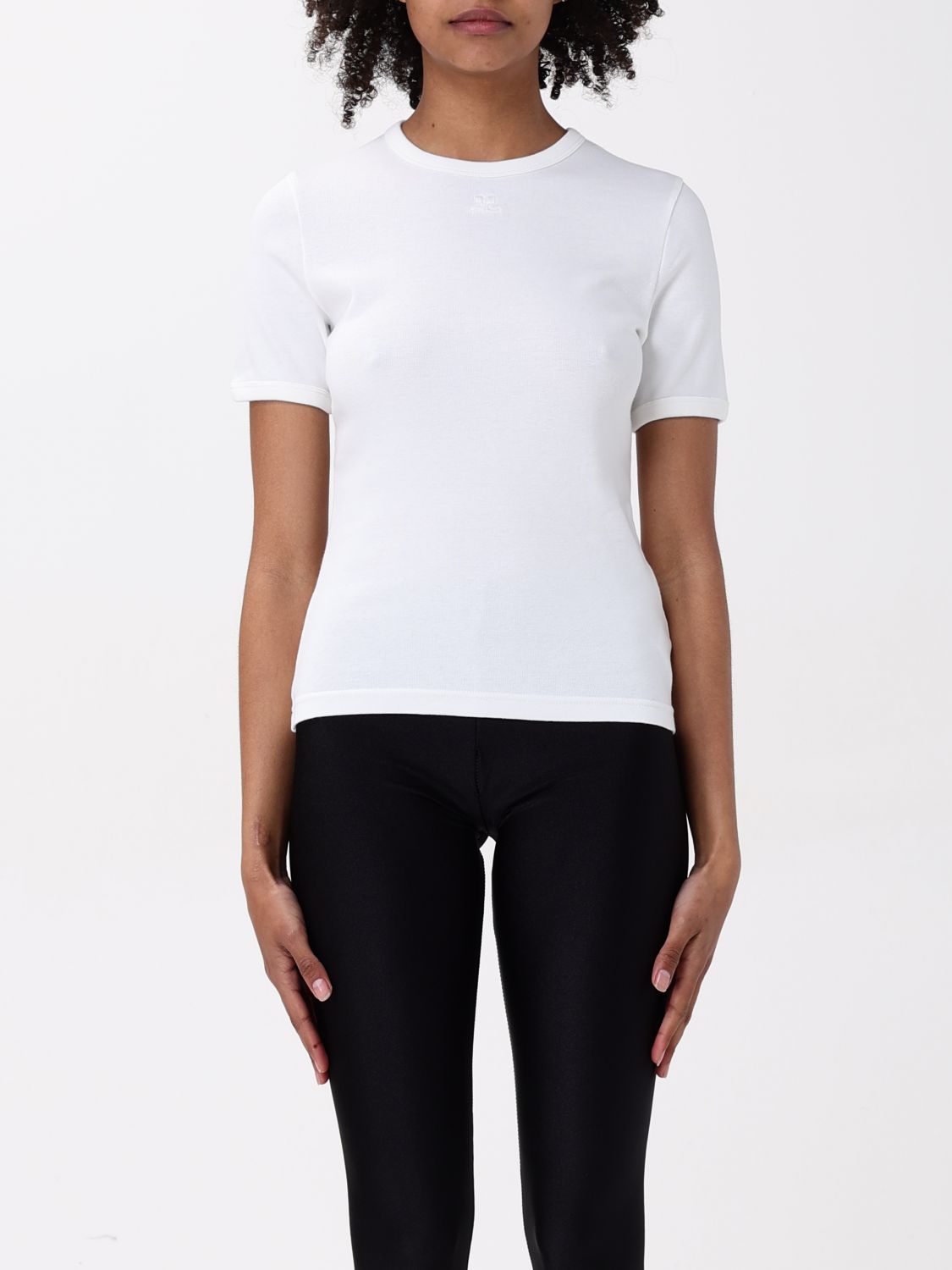 T-Shirt COURRÈGES Woman color White 1