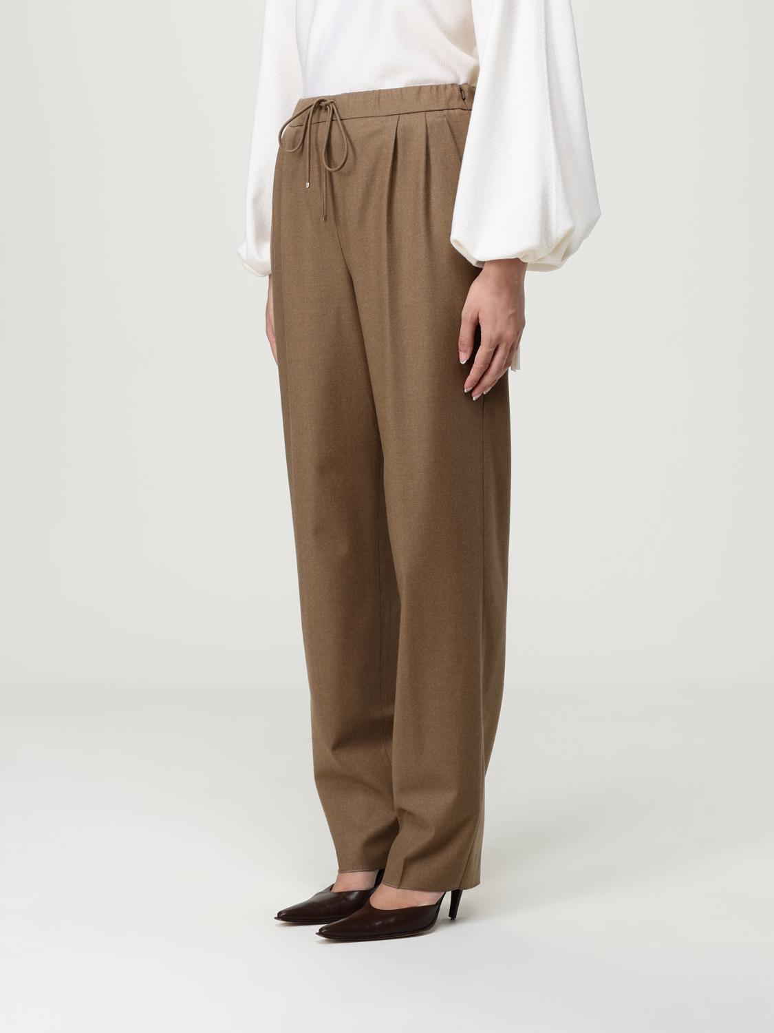 Pants Woman color Brown