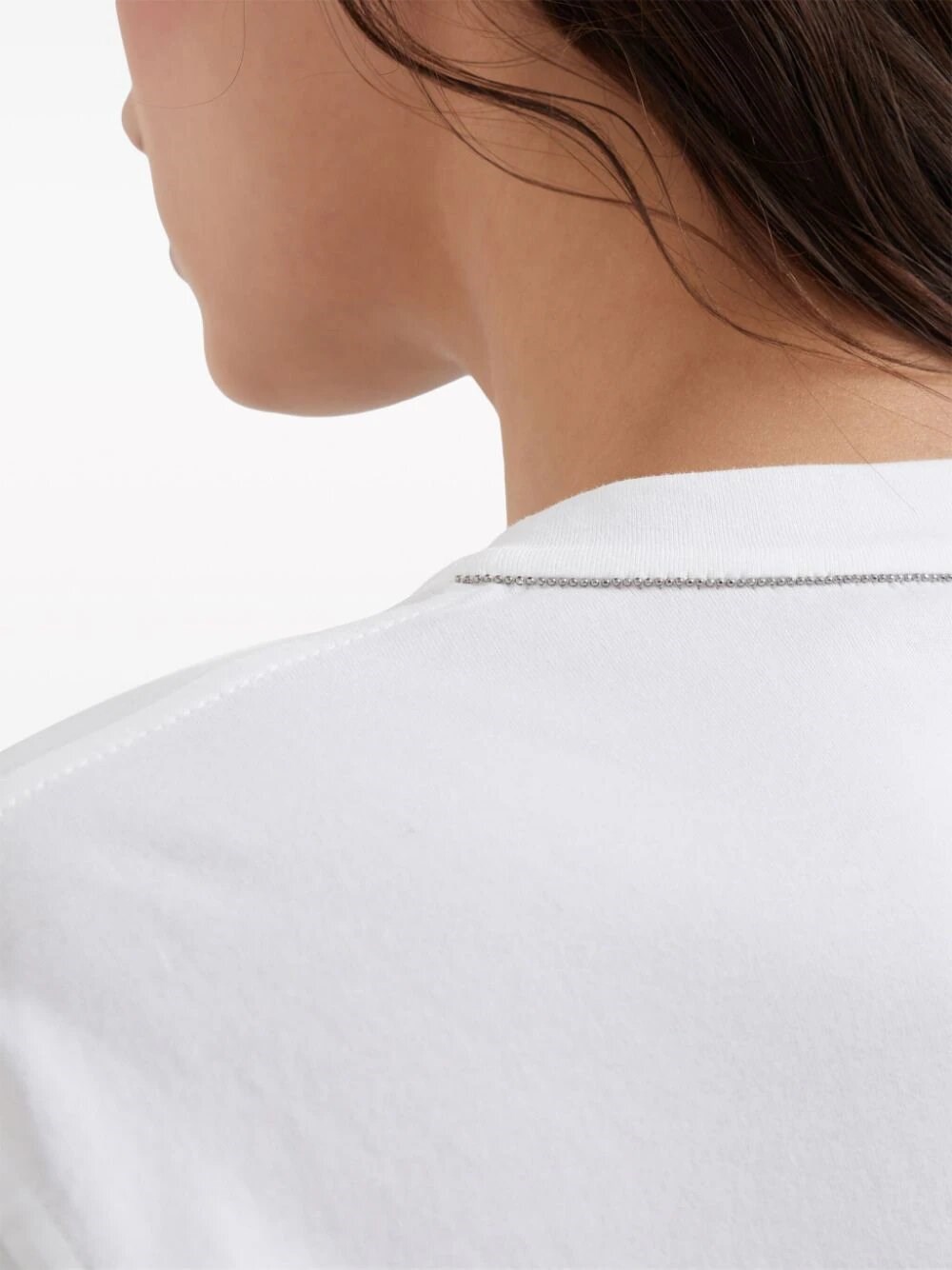 Monili Detail T-Shirt