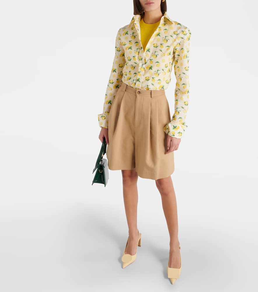 Riva printed cotton shirt